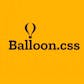 Balloon.css