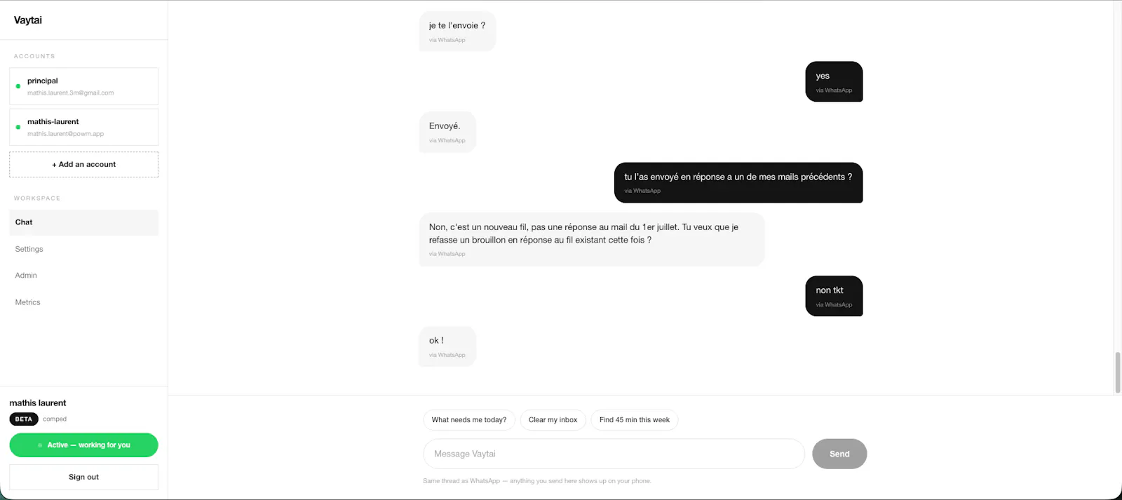 Vayt screenshot 2