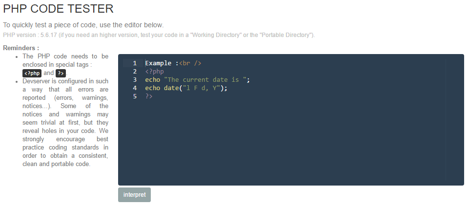 EasyPHP Devserver & Webserver - Code & Host gallery image