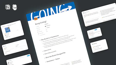 Elite Book Tracker Template gallery image