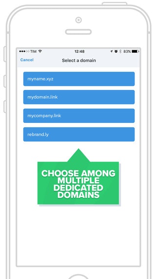 Rebrandly iOS gallery image