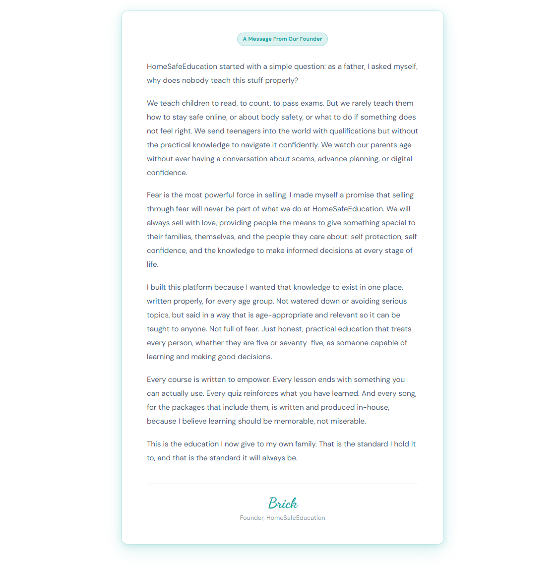 HomeSafeEducation gallery image