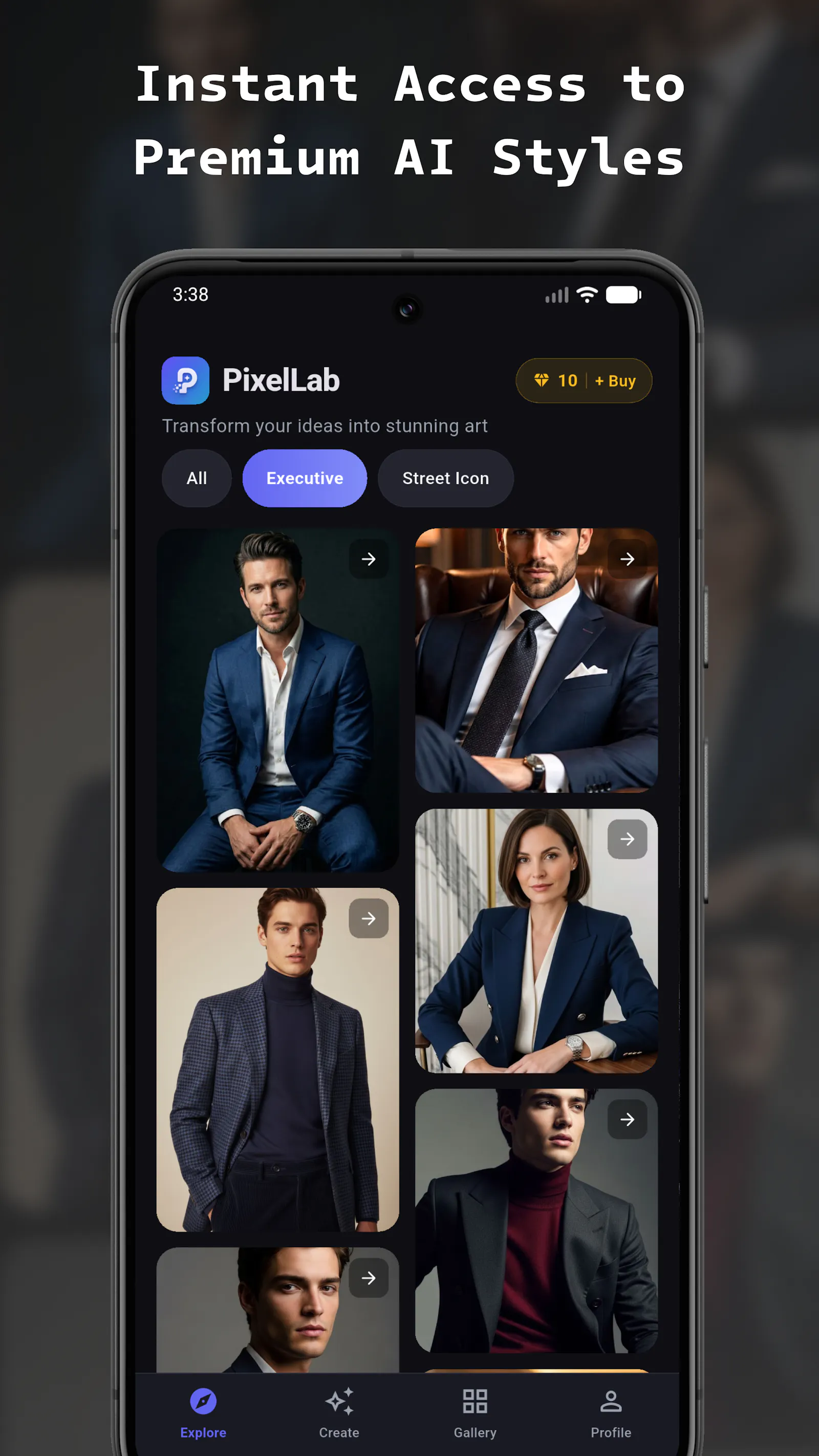 PixelLab – AI Image Generator screenshot 2