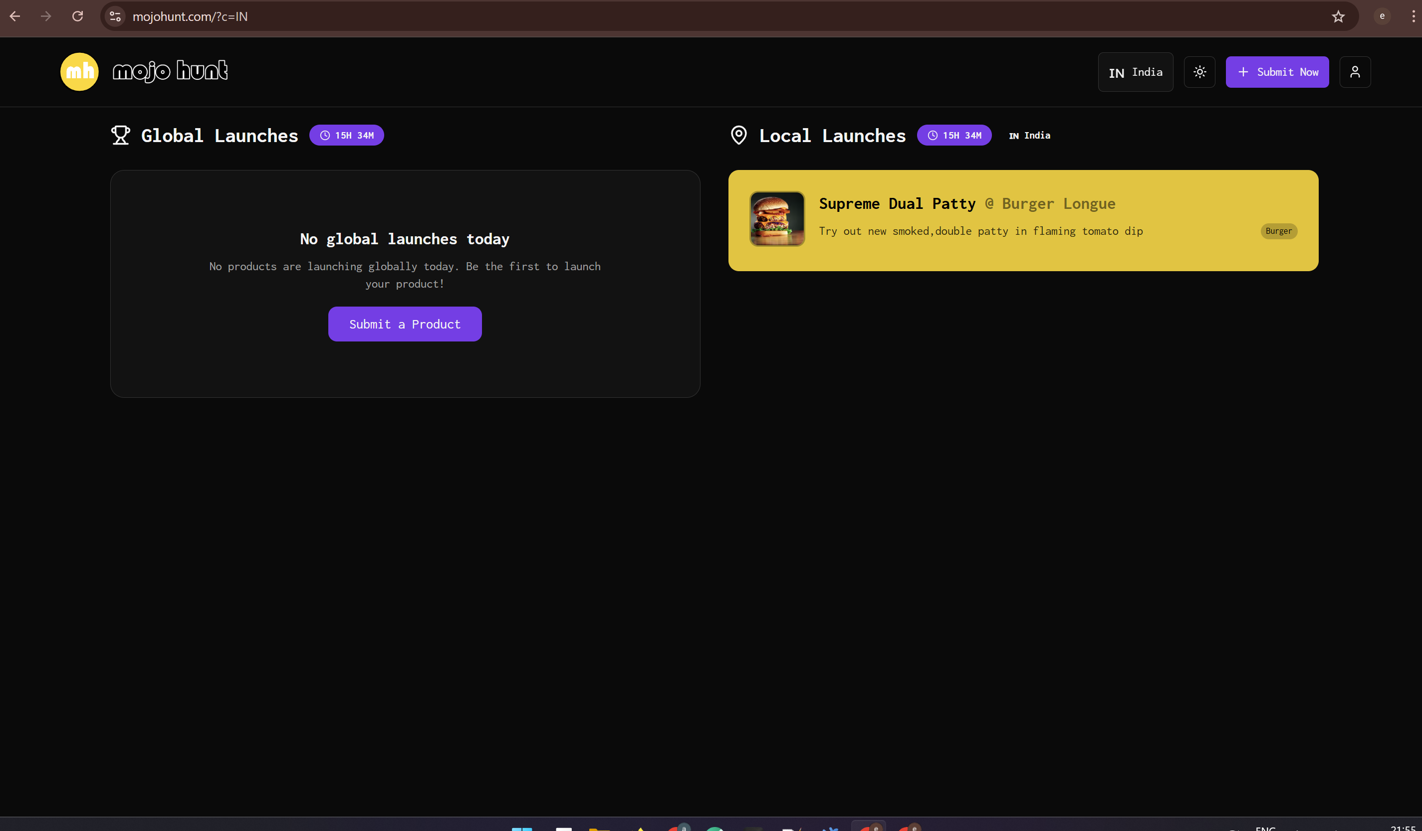 MojoHunt - Main product screenshot demonstrating key features and user interface