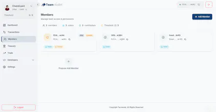 TeamWallet -A Multi-User Crypto Wallet gallery image
