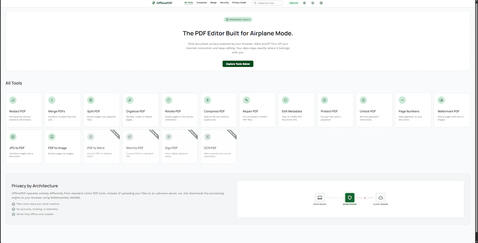 OfflinePDF screenshot 1