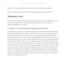 28 Moves to Survive the COVID19 Downturn gallery image