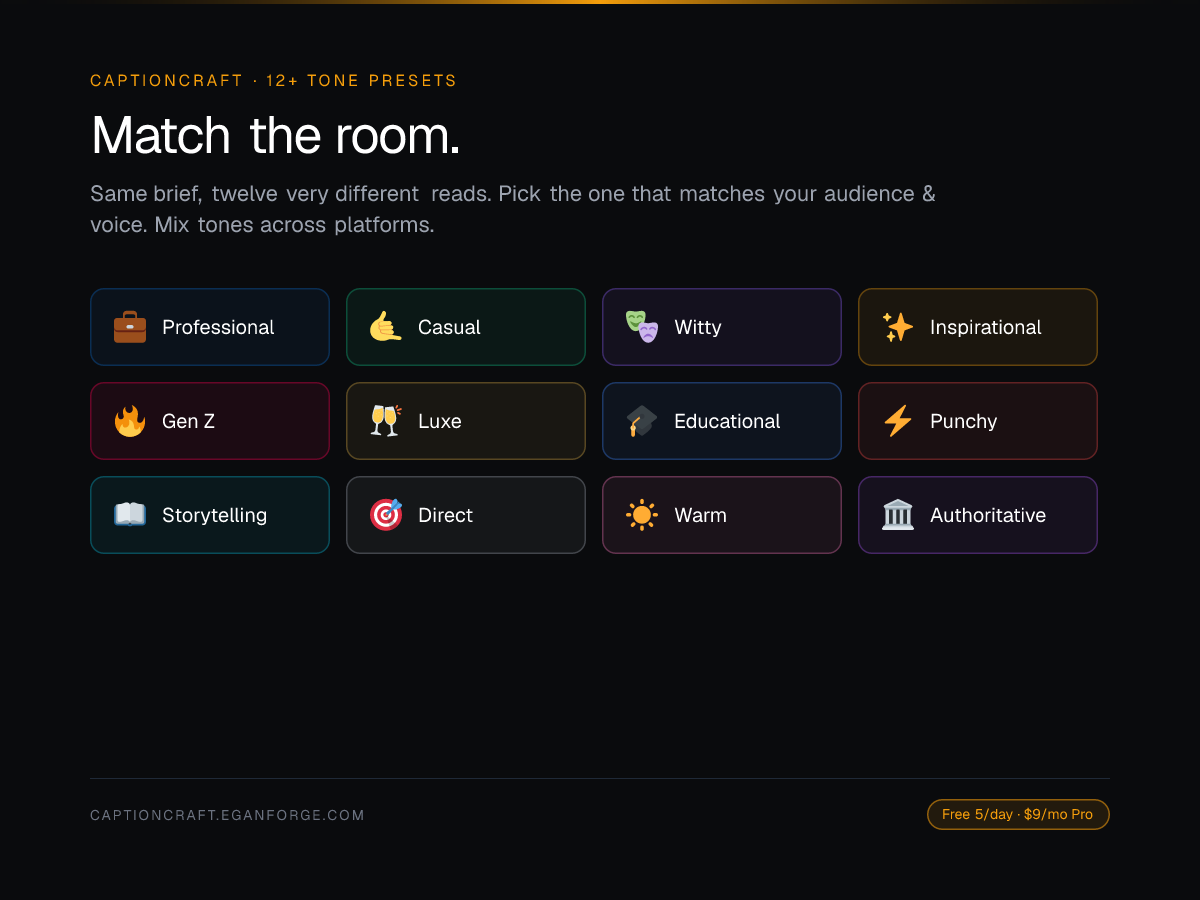CaptionCraft gallery image