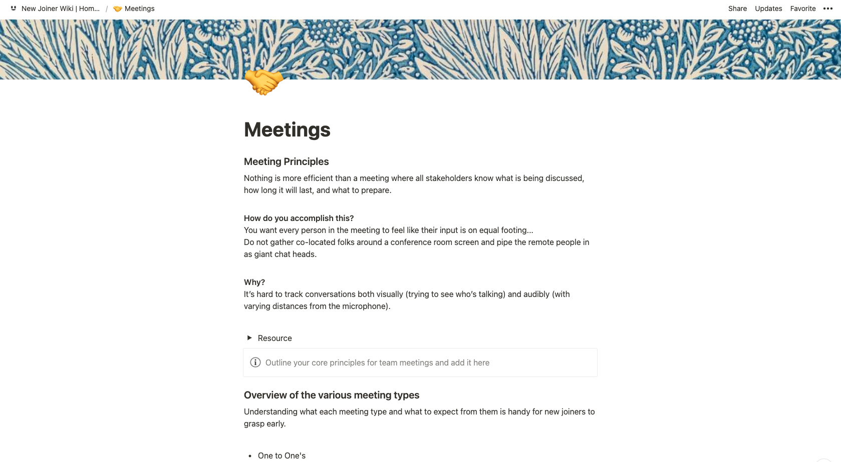 New Hire Onboarding Wiki gallery image