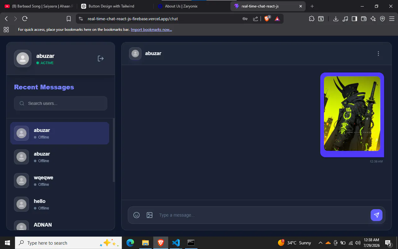 Chat app  gallery image