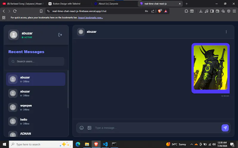 Chat app  screenshot 5
