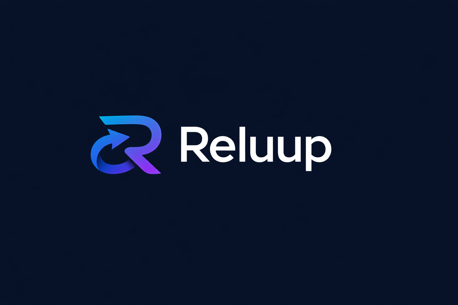 Reluup - Product Hunt launch logo and brand identity