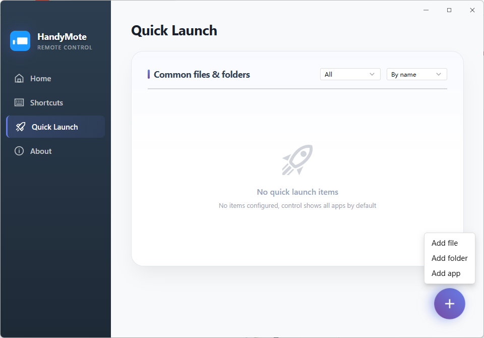 HandyMote - Screenshot 3 showing product features and functionality