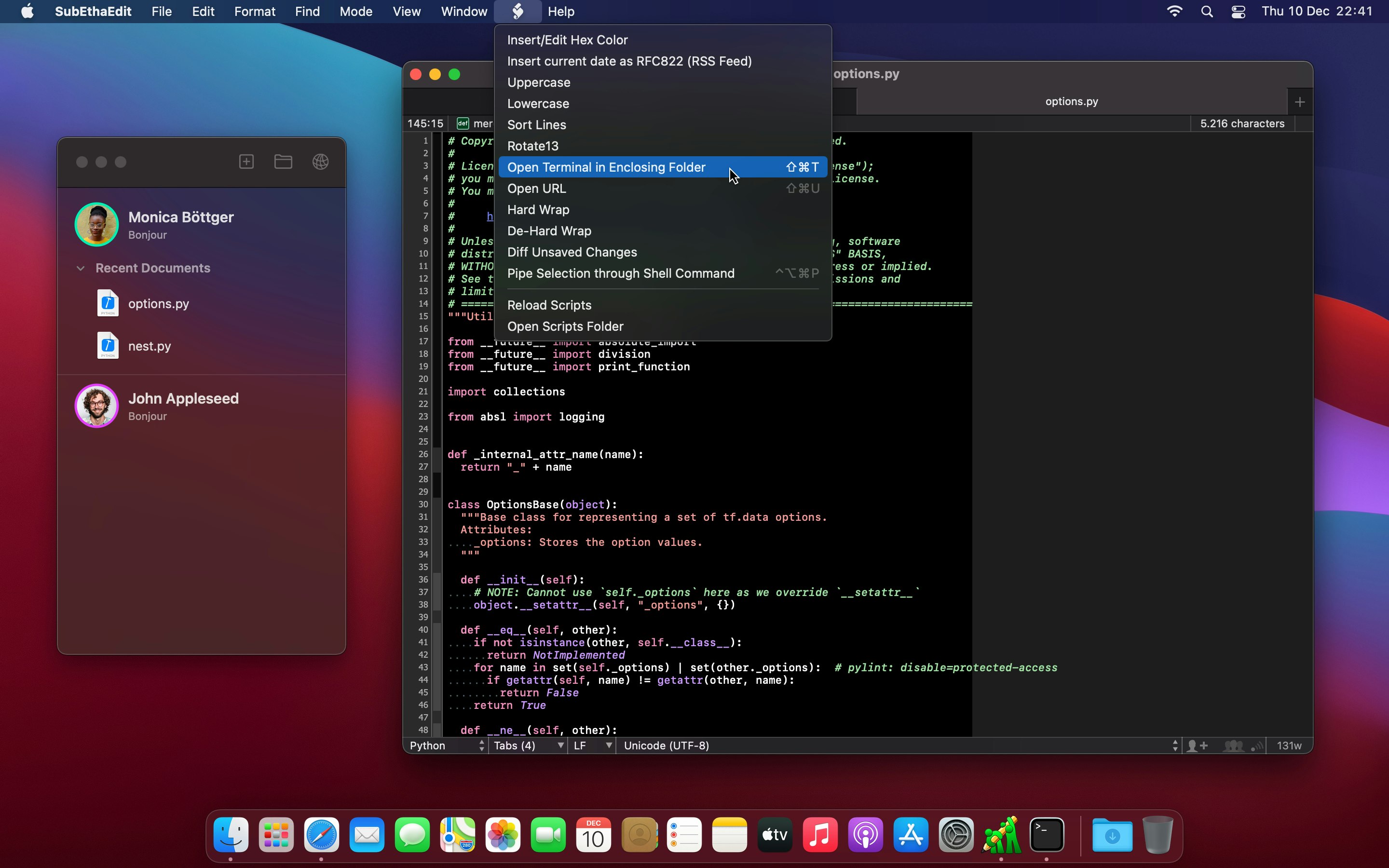 SubEthaEdit 5 gallery image