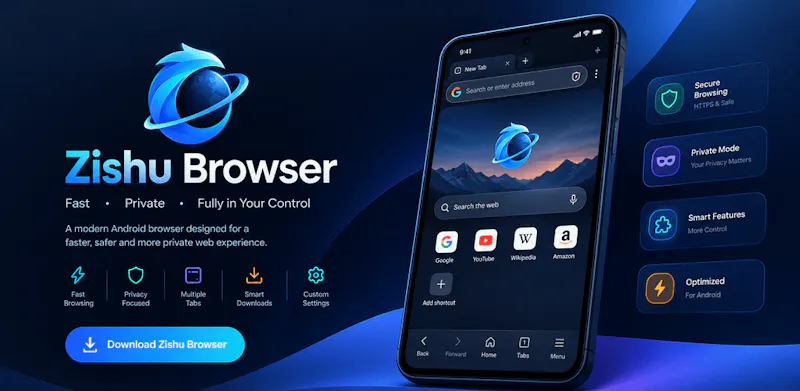 Zishu Browser - Fast, private browsing screenshot 7