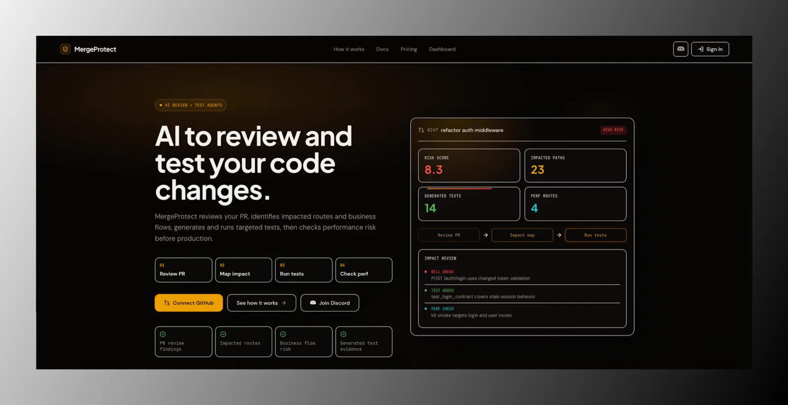 MergeProtect screenshot 2