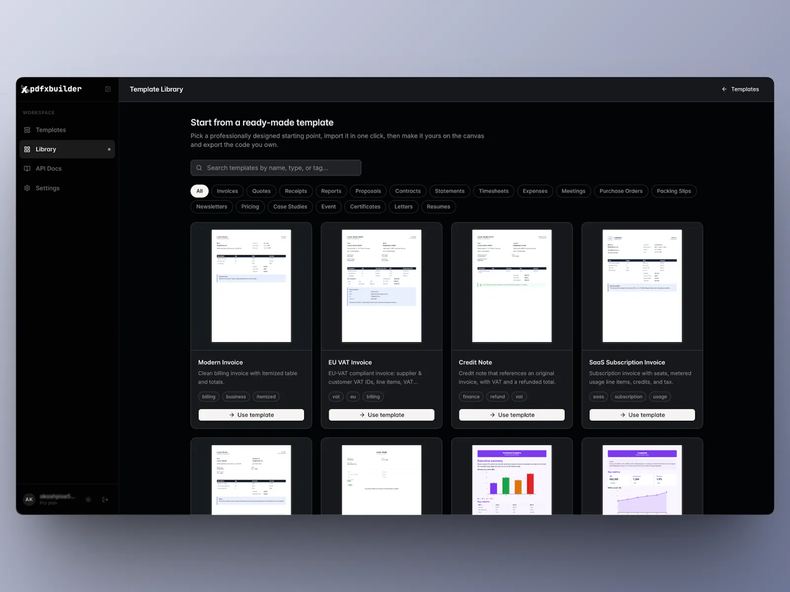 PDFx Builder screenshot 7