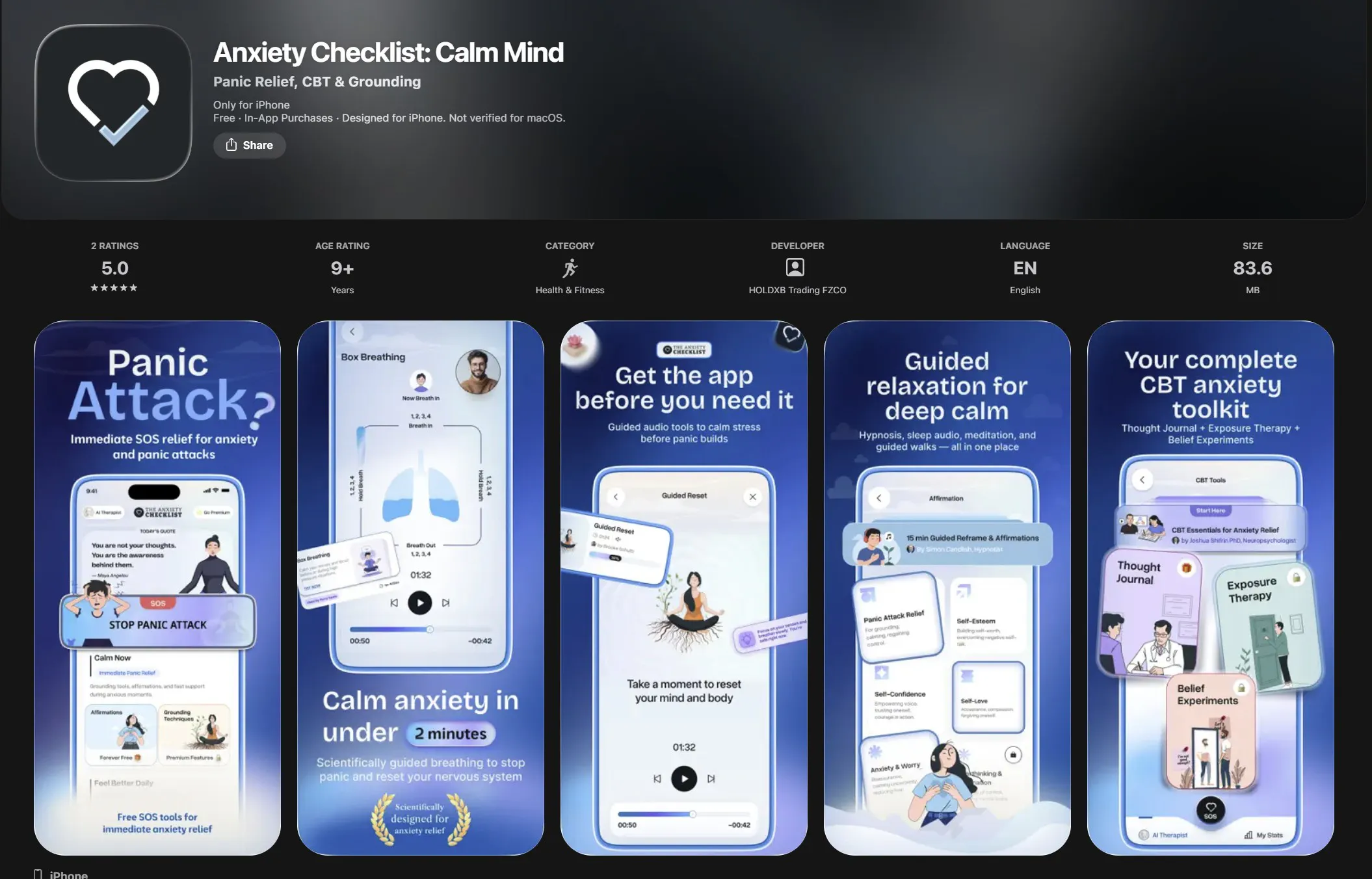 Anxiety Checklist gallery image