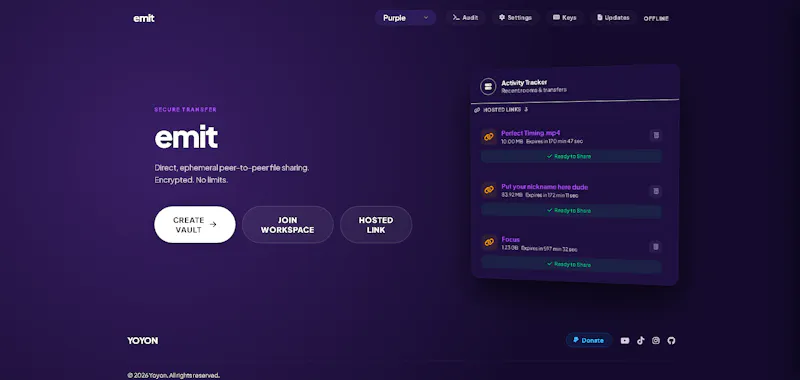 EmitHub screenshot 4