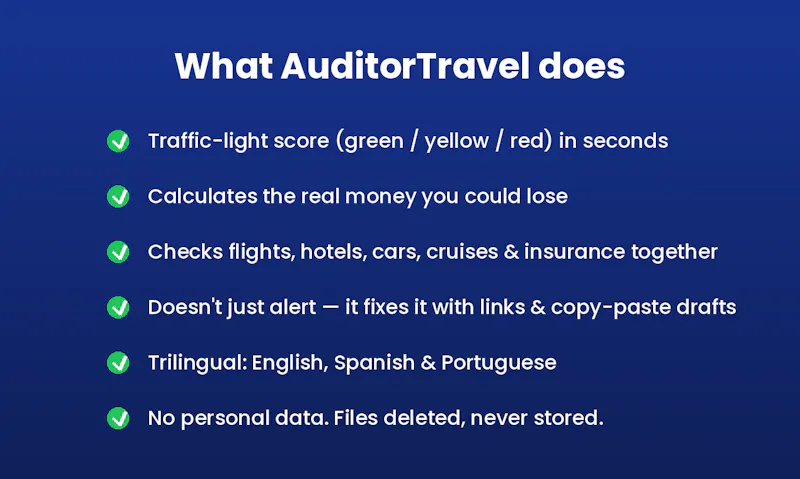 AuditorTravel screenshot 6