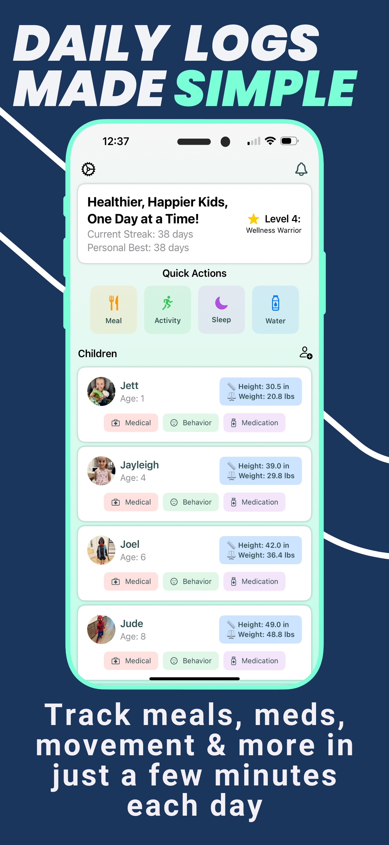HealthHQ Kids Health Tracker media 4