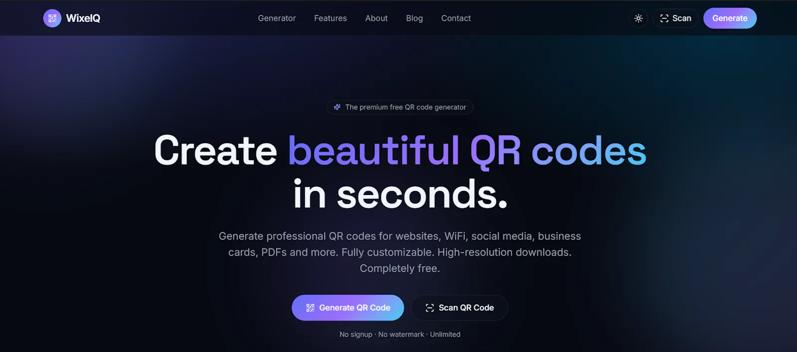 WixelQ screenshot 2