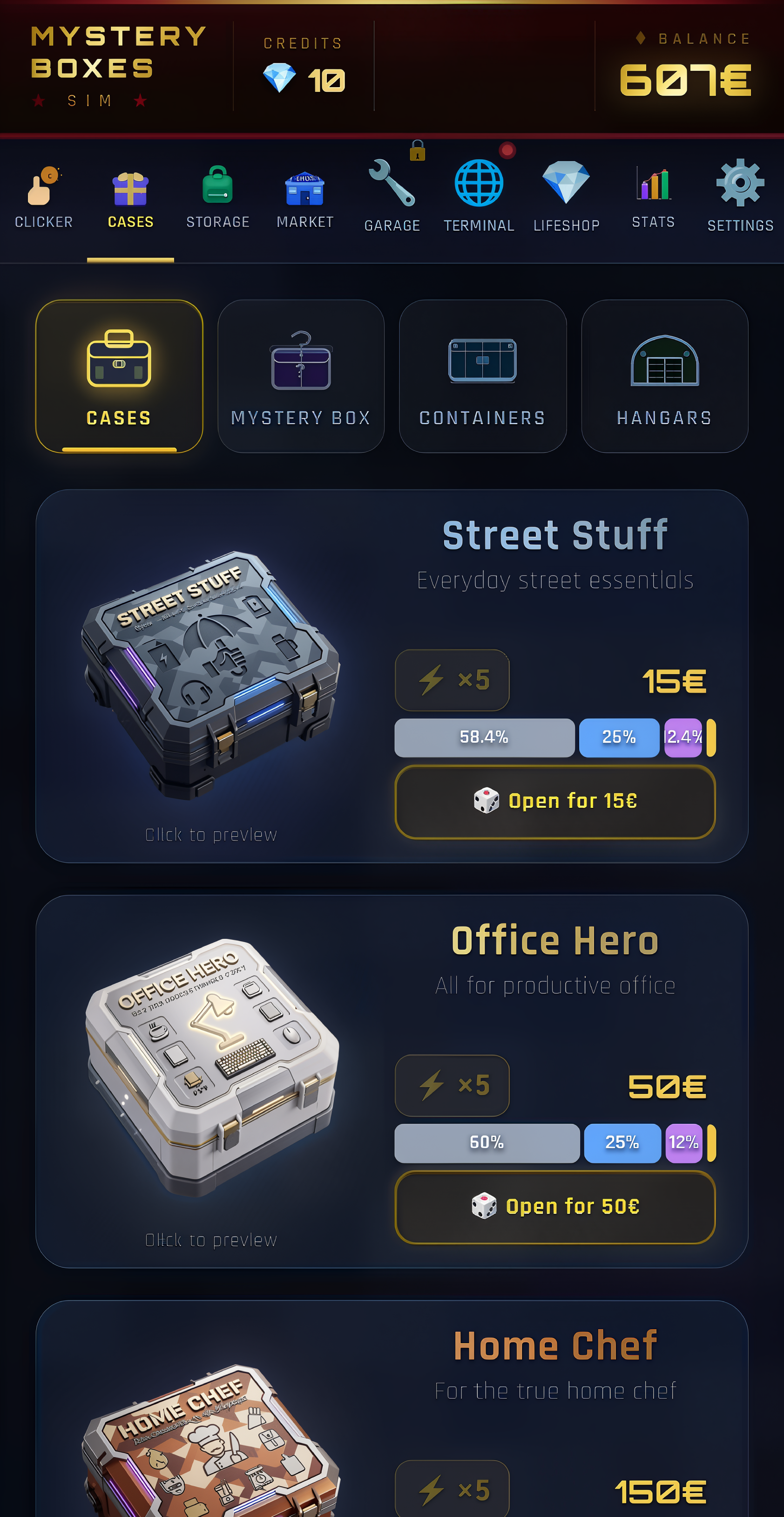 Mystery Boxes Simulator gallery image