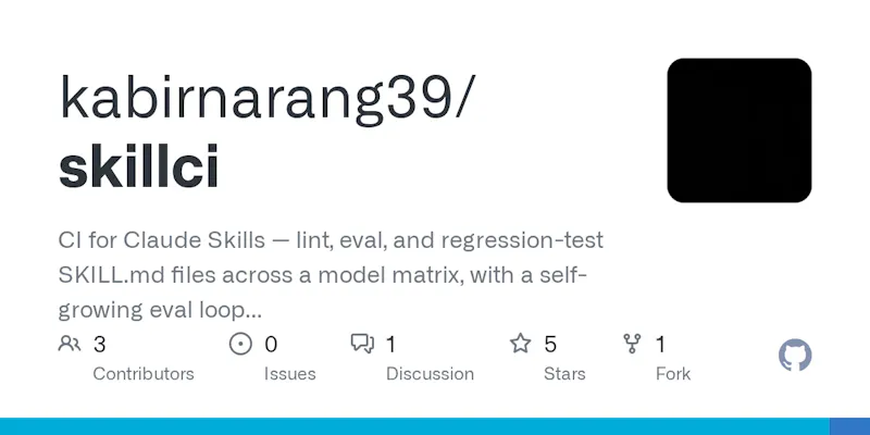 SkillCI screenshot 1