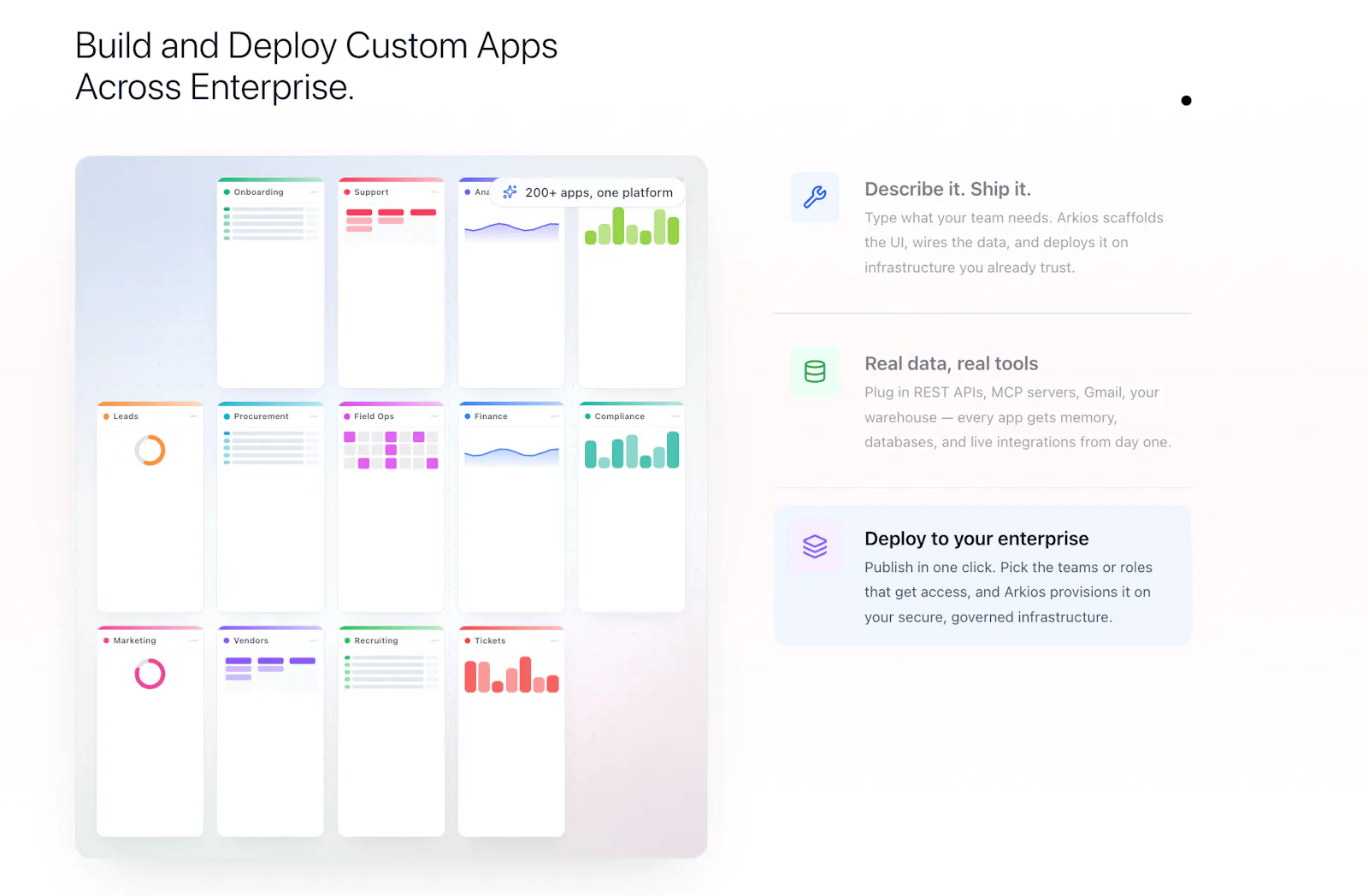 Arkios, Enterprise AI screenshot 4