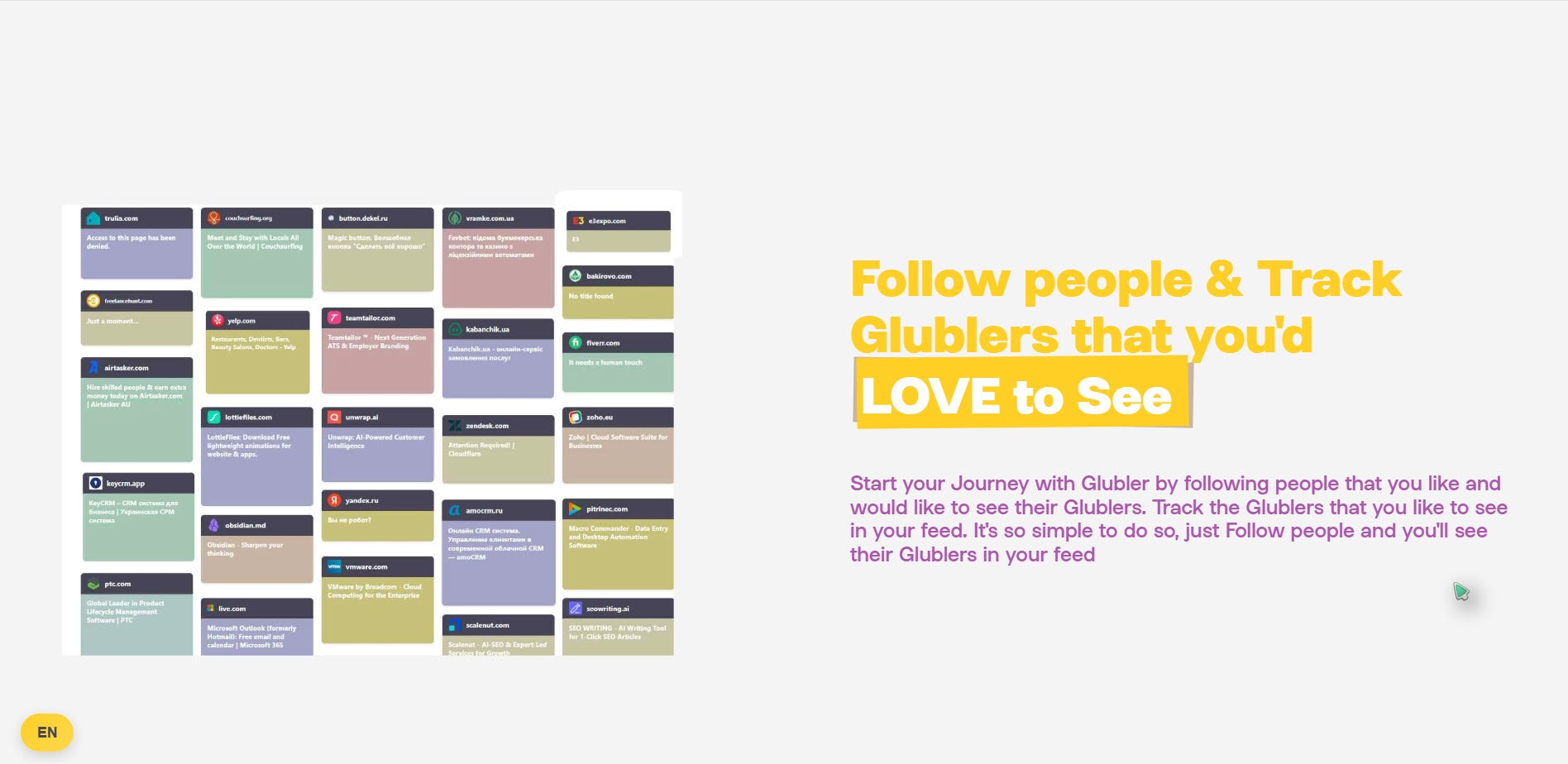 Glubler - Gluing the Internet gallery image