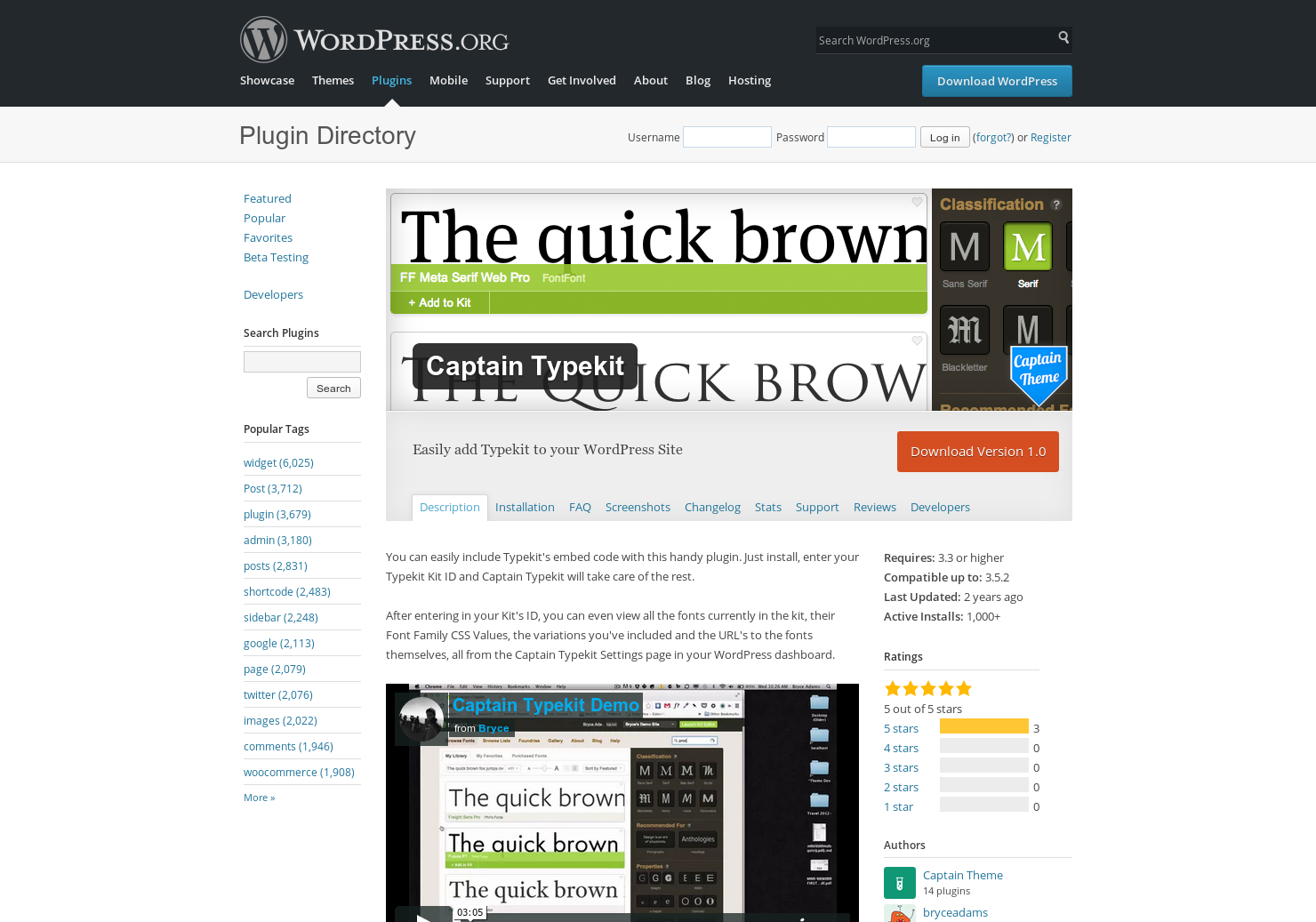 Captain Typekit gallery image