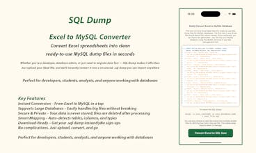 Sql dump gallery image