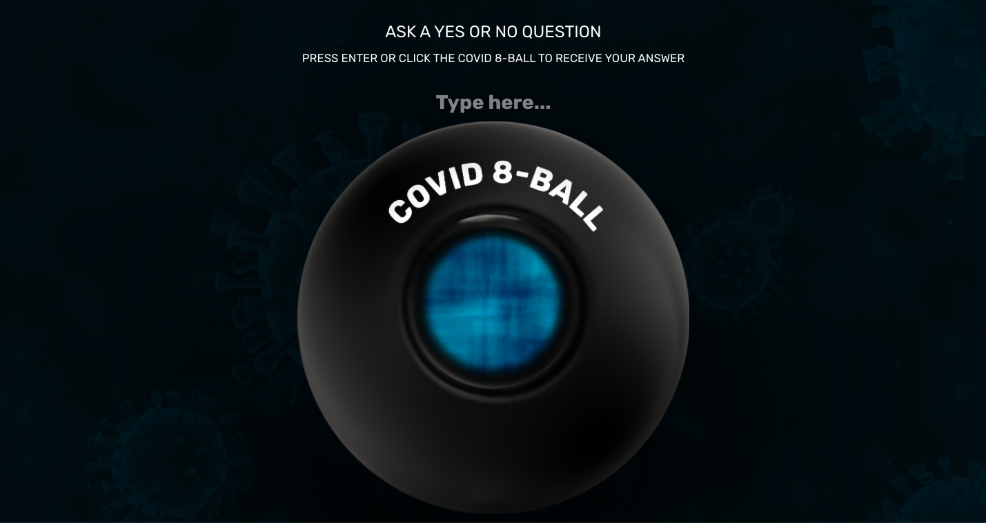 COVID 8-Ball gallery image