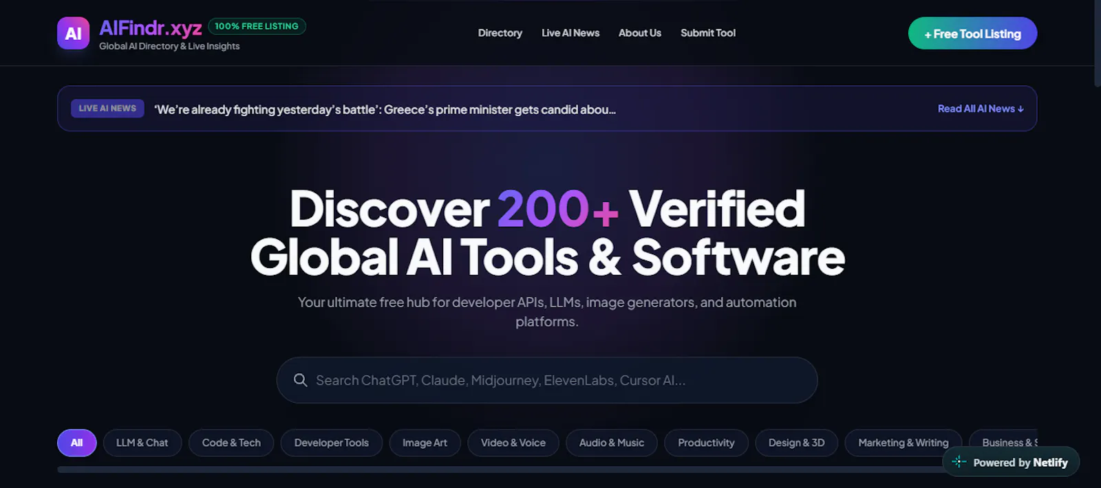 AIFindr screenshot 1