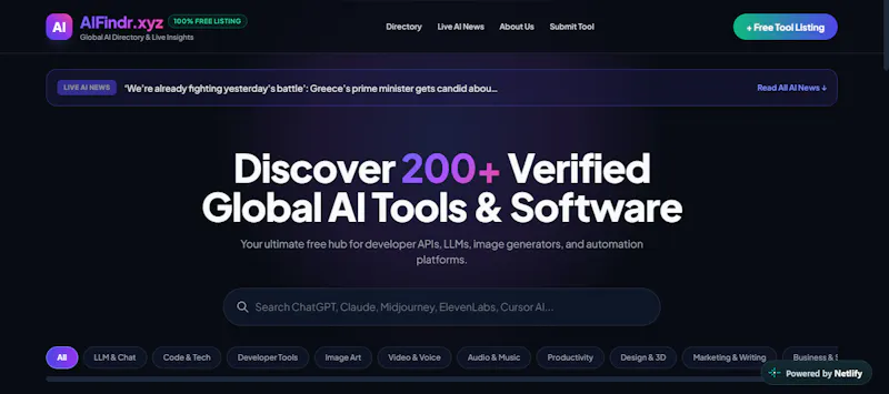 AIFindr screenshot 1