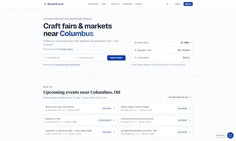 BoothScout screenshot 1