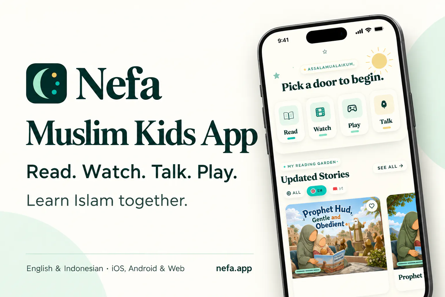 Nefa — Muslim Kids App gallery image
