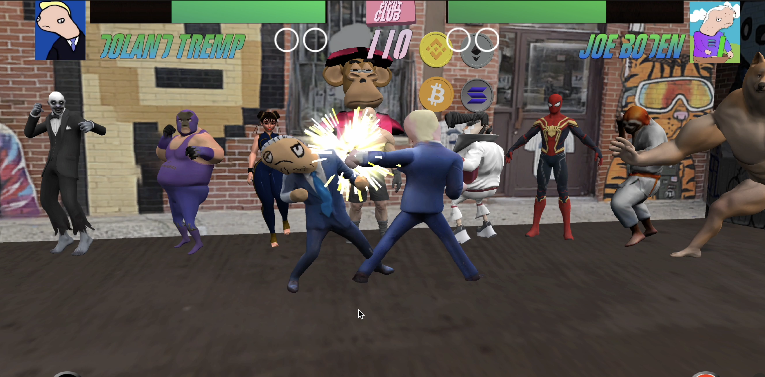 Meme Fight Club - A video game to create utility on top of memecoins media 2