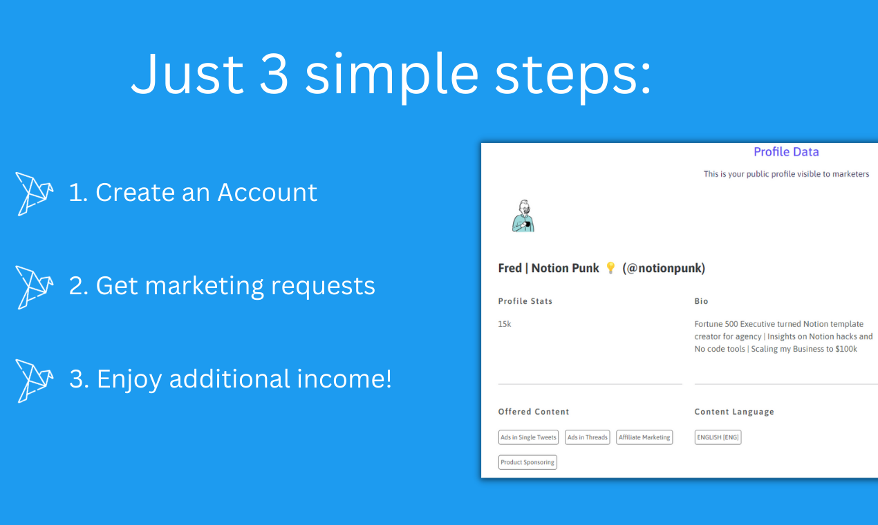 Monetize seu Twitter media 5