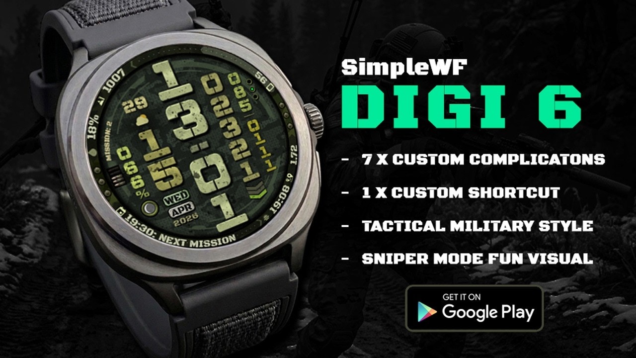 SWF DIGI 6: Tactical Military - 50% Off gallery image