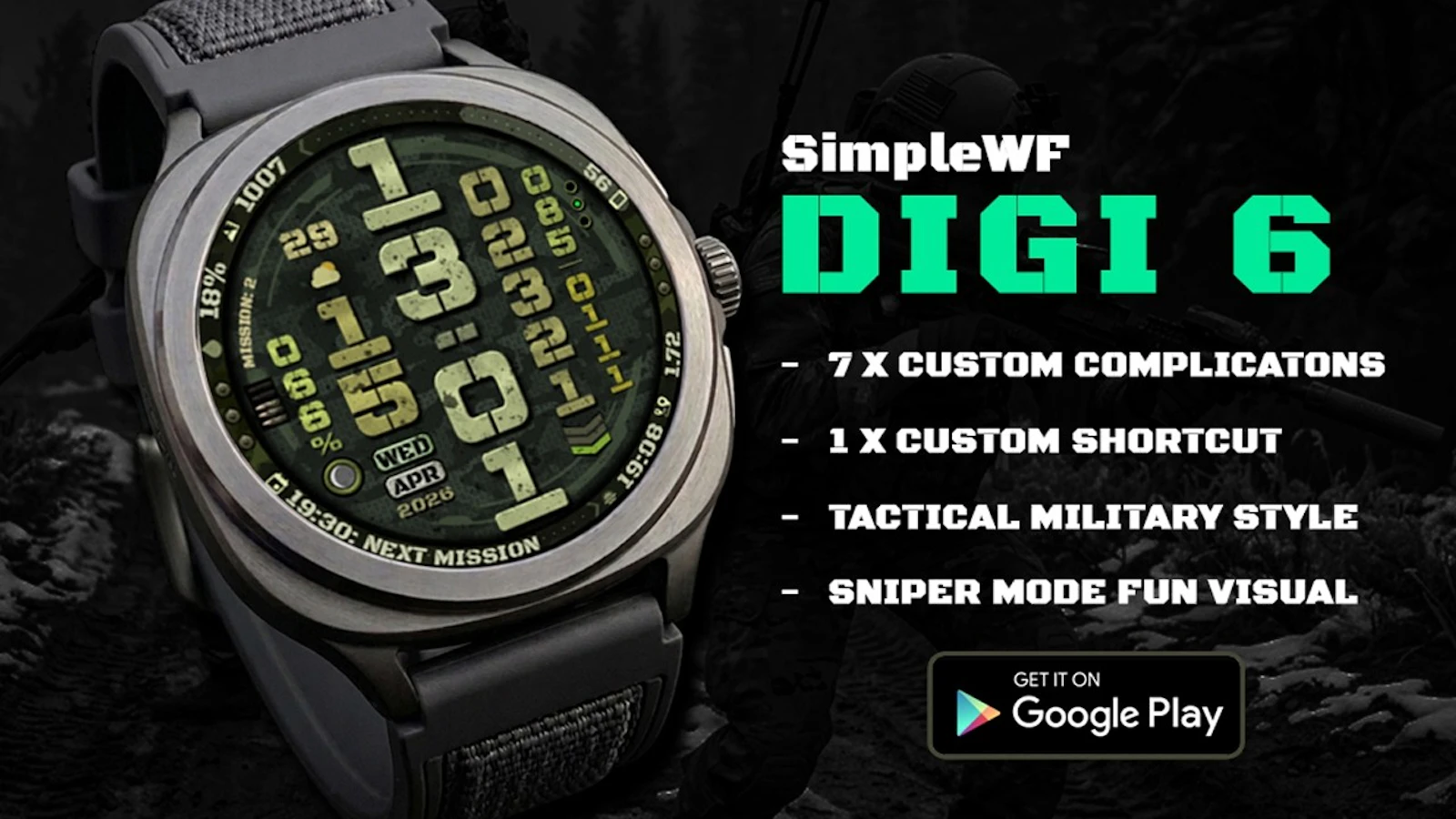 SWF DIGI 6: Tactical Military - 50% Off screenshot 1 (video preview)