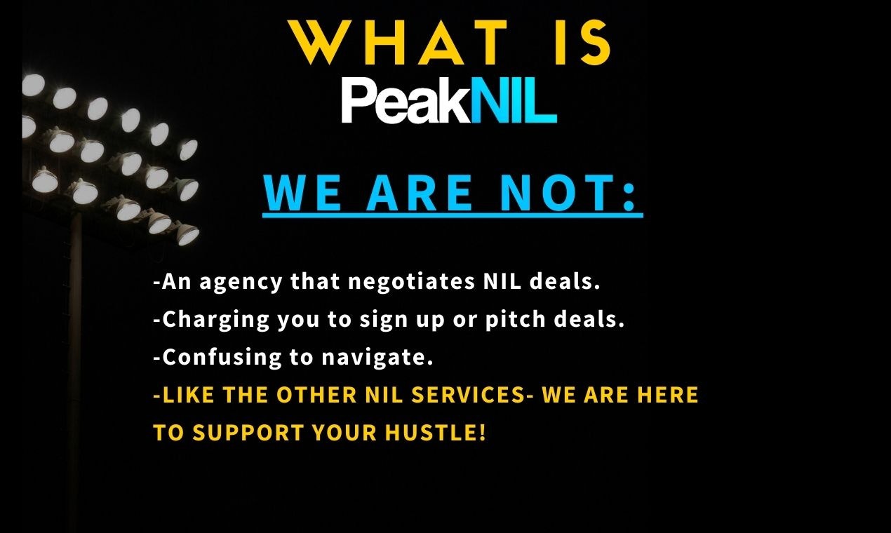 PeakNIL - Giving student-athletes the power to be their own agent media 7