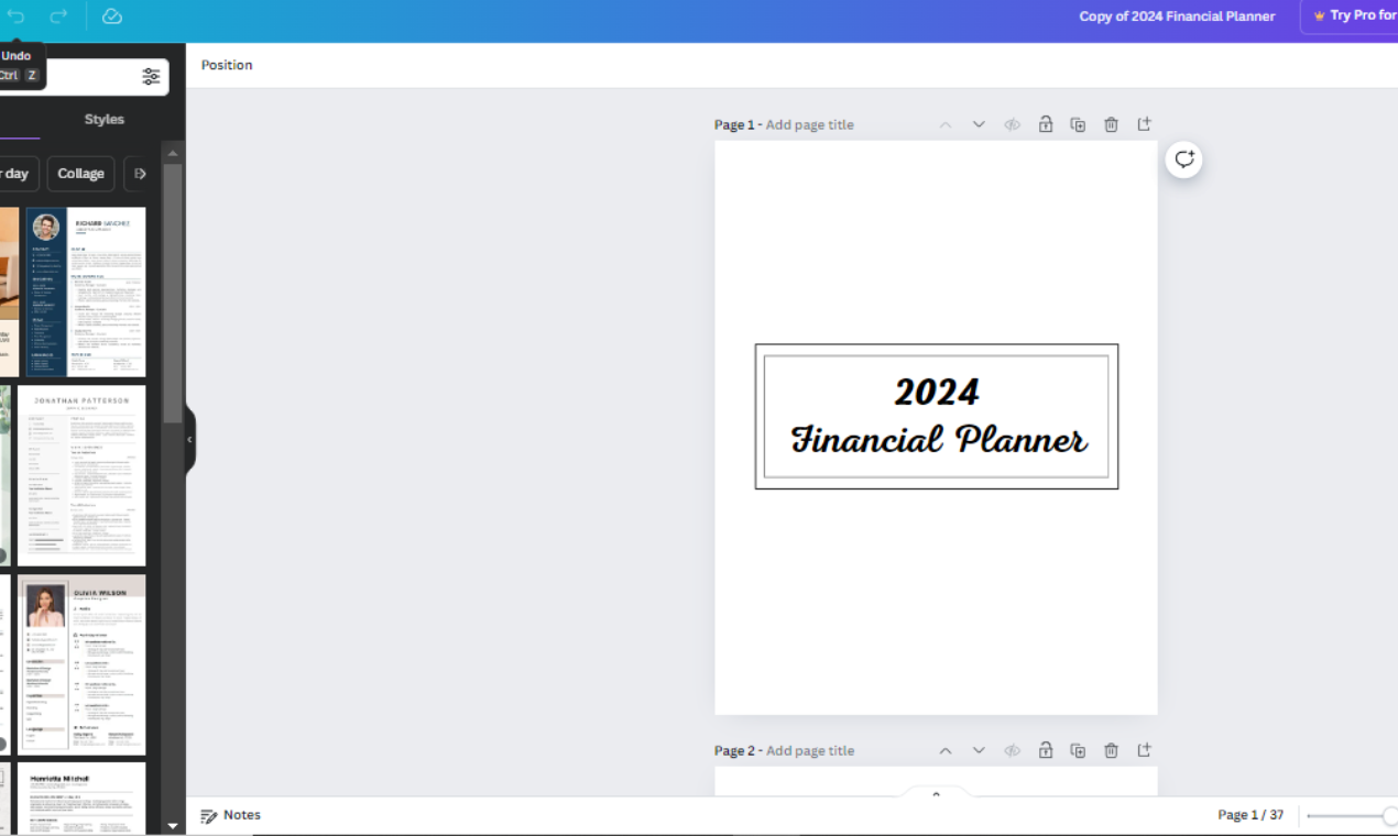  Ultimate CANVA TEMPLETES 2024 Planner  media 5