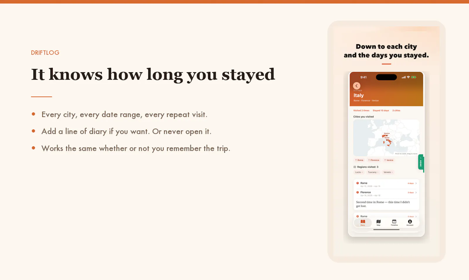 Driftlog screenshot 5