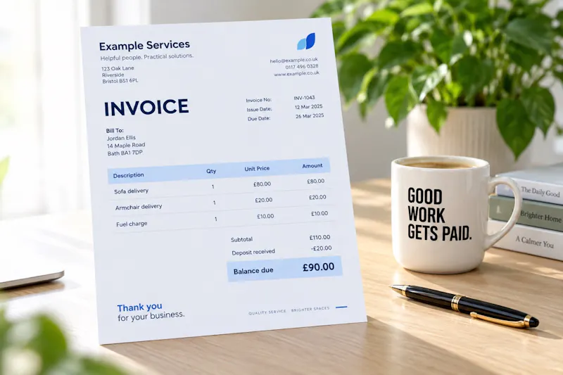 Create Instant Invoice screenshot 1