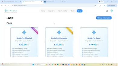 Similia Homeopathy Software gallery image