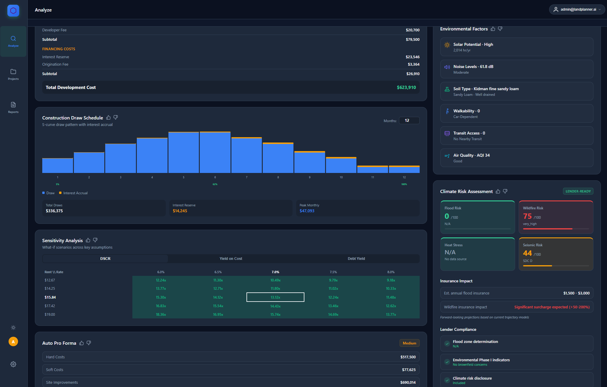 LandPlanner.ai - Screenshot 3 showing product features and functionality
