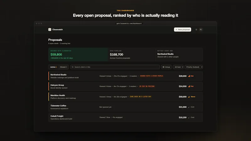 Closewatch screenshot 3