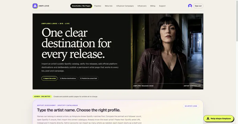 Amplune screenshot 2