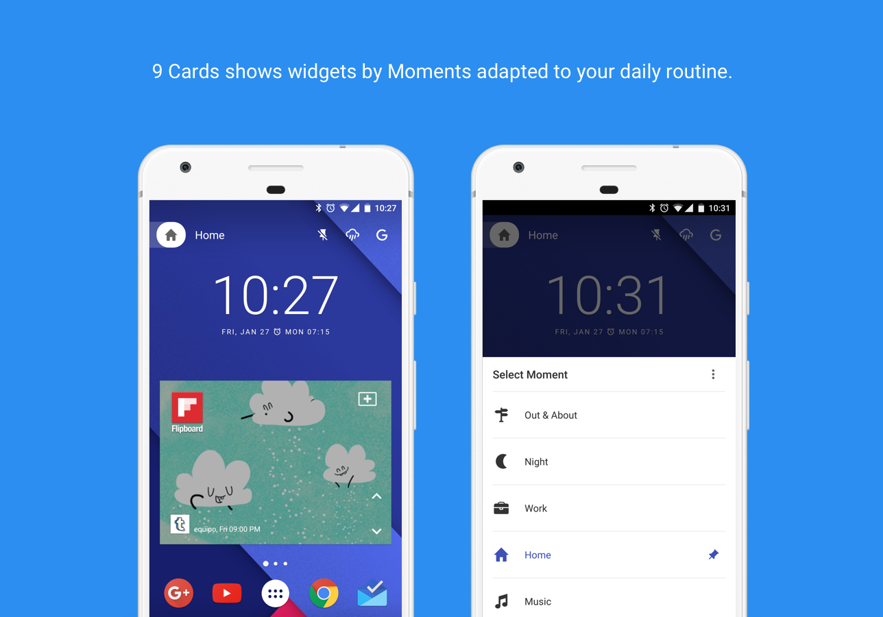 9 Cards V.2, an open source launcher gallery image